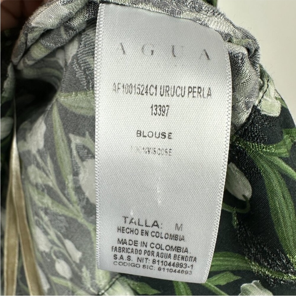 Agua By Agua Bendita Lilly of the Valley Urucu’ crop top medium. Stunning! - Picture 7 of 8